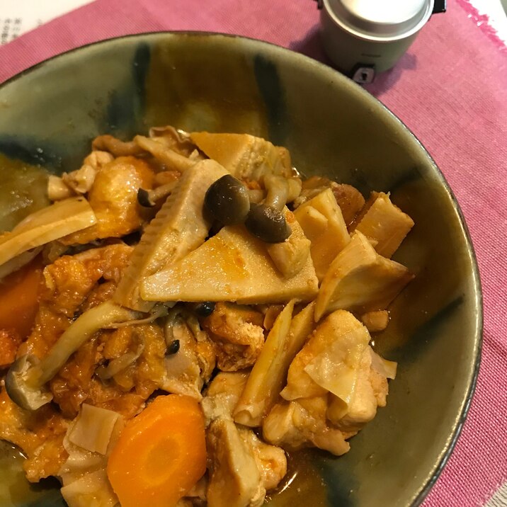 ◤電鍋レシピ◢ トマトケチャップ de 洋風筑前煮